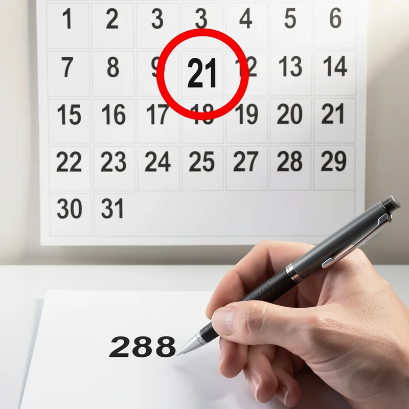 day of the month