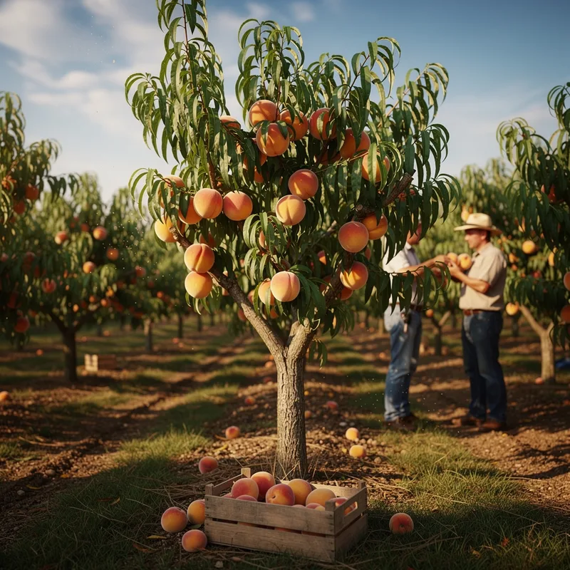 peach orchard