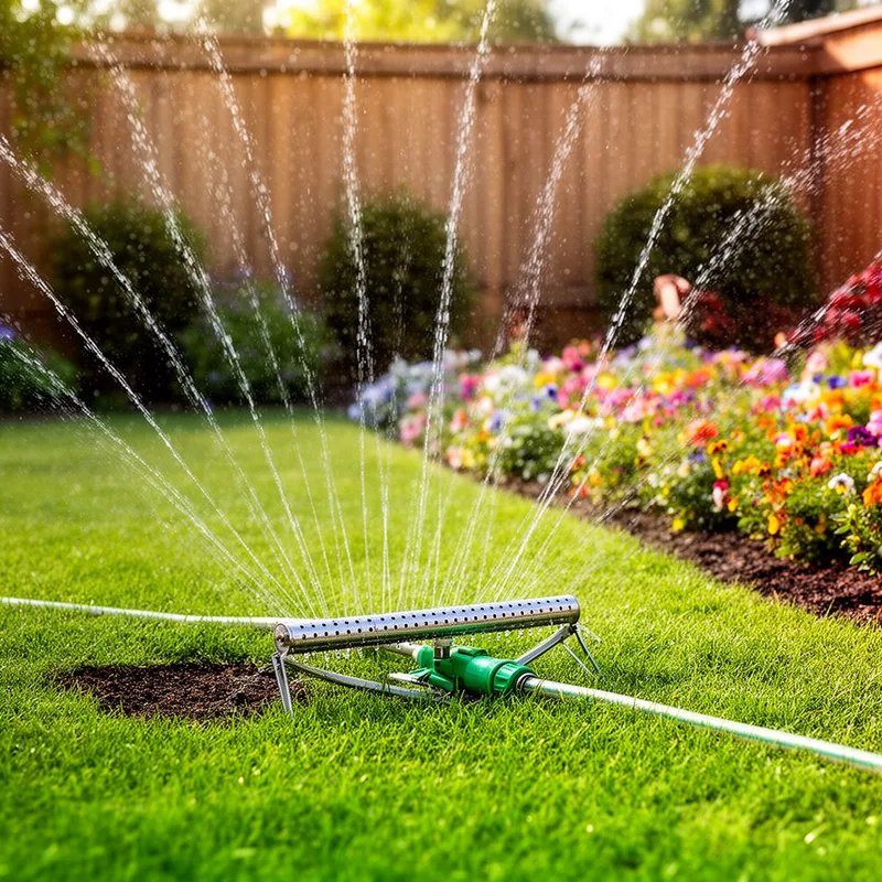 to sprinkler