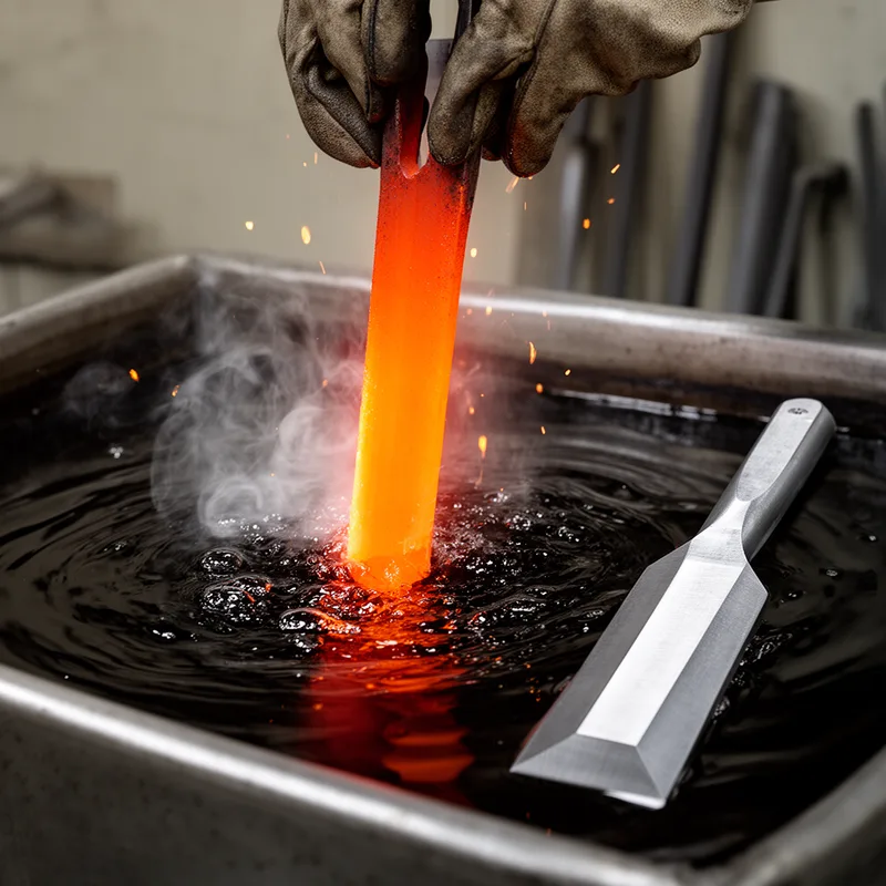 oil-hardened steel