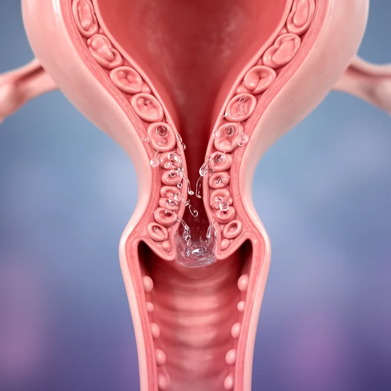 cervical glands of the uterus