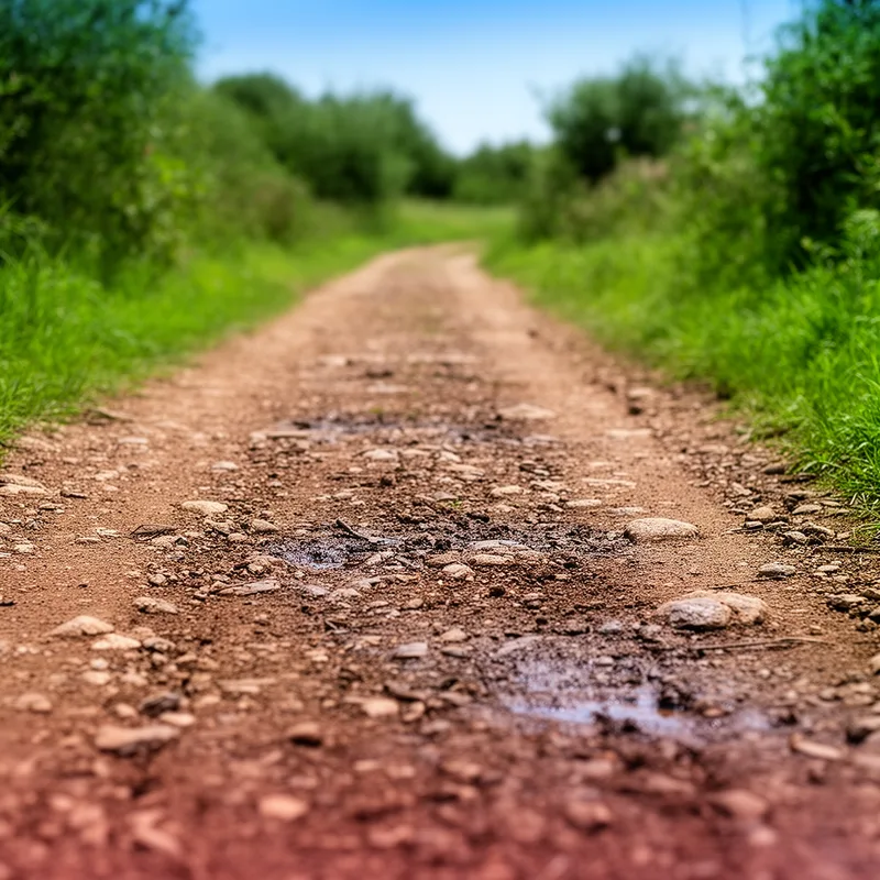 unpaved