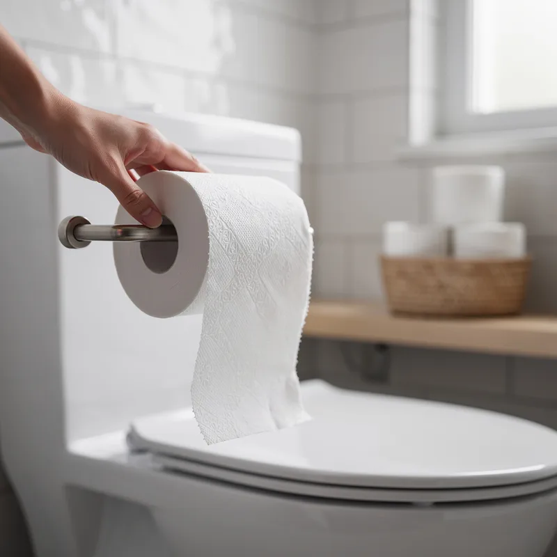 bathroom tissue