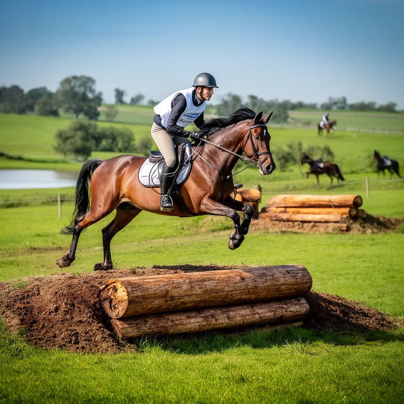 cross-country jumping