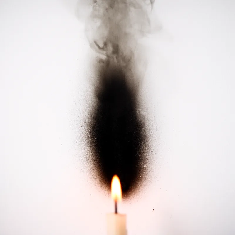to blacken