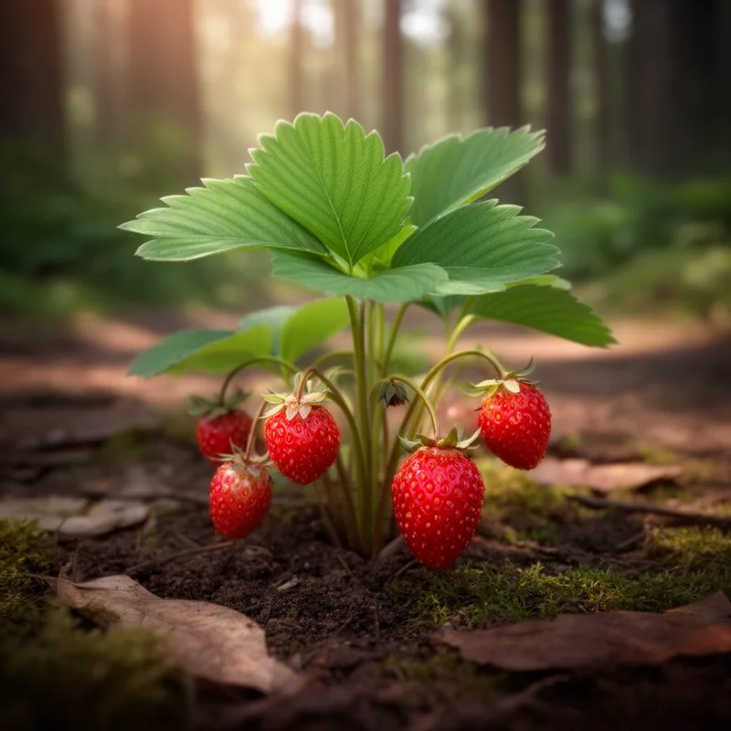 wood strawberry