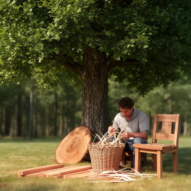 basket oak