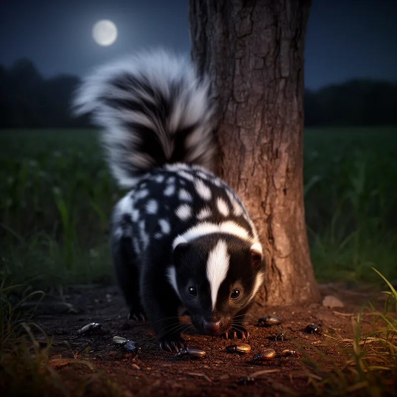 spotted skunk