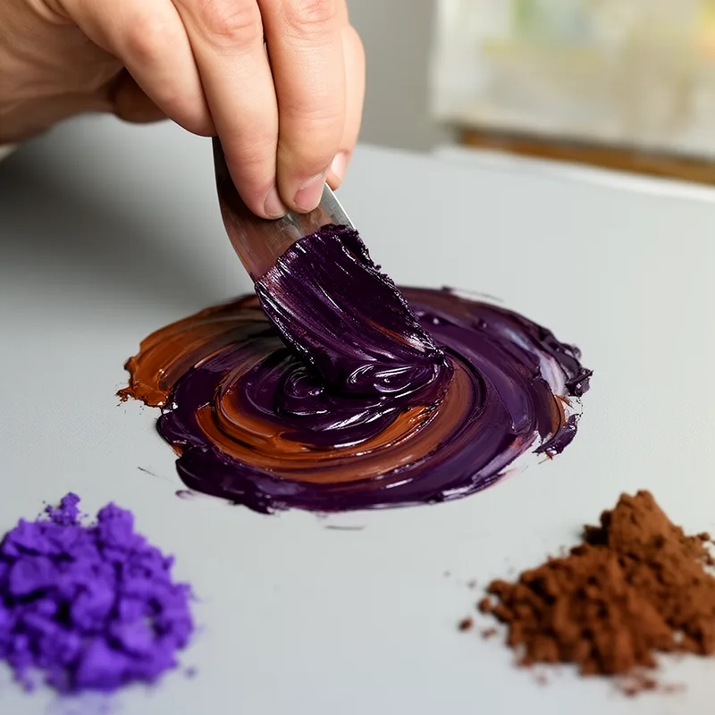 brown-purple