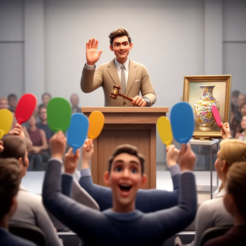 to auctioneer
