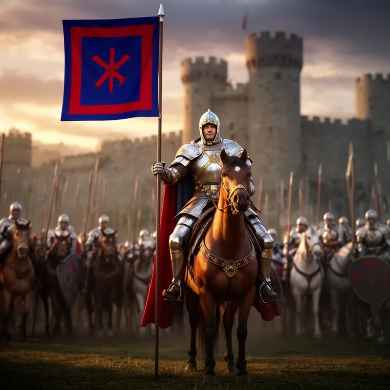 knight of the square flag