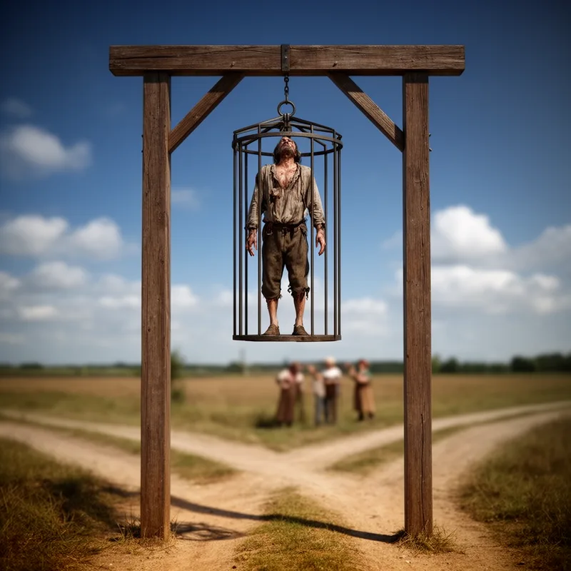 to gibbet