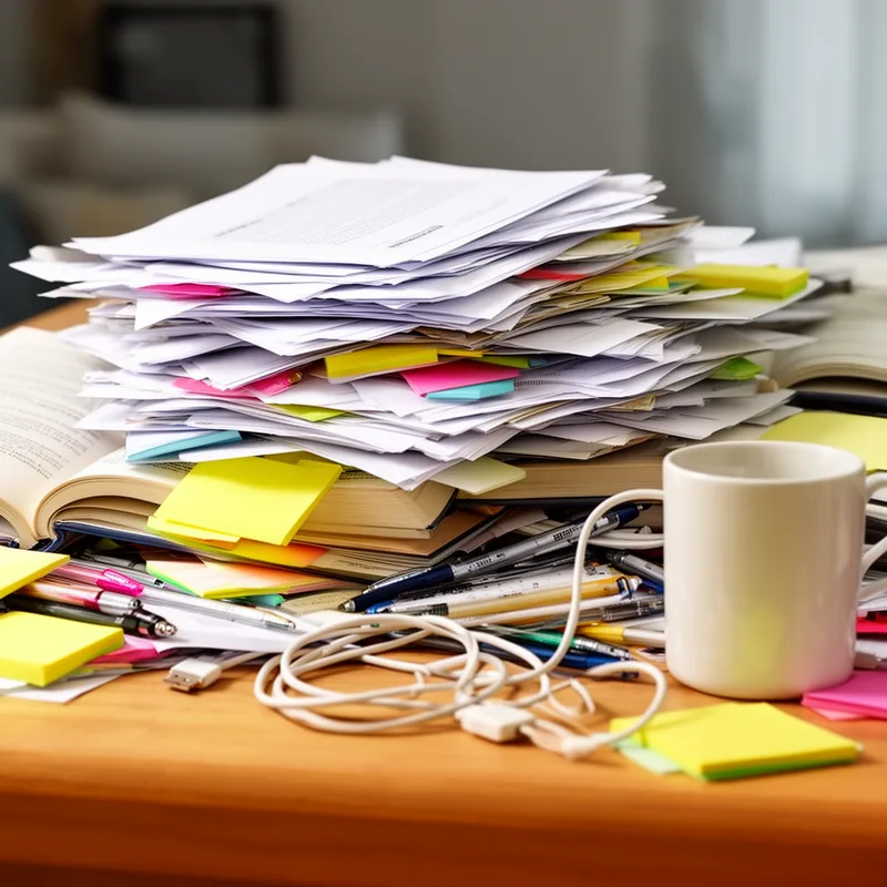 to clutter