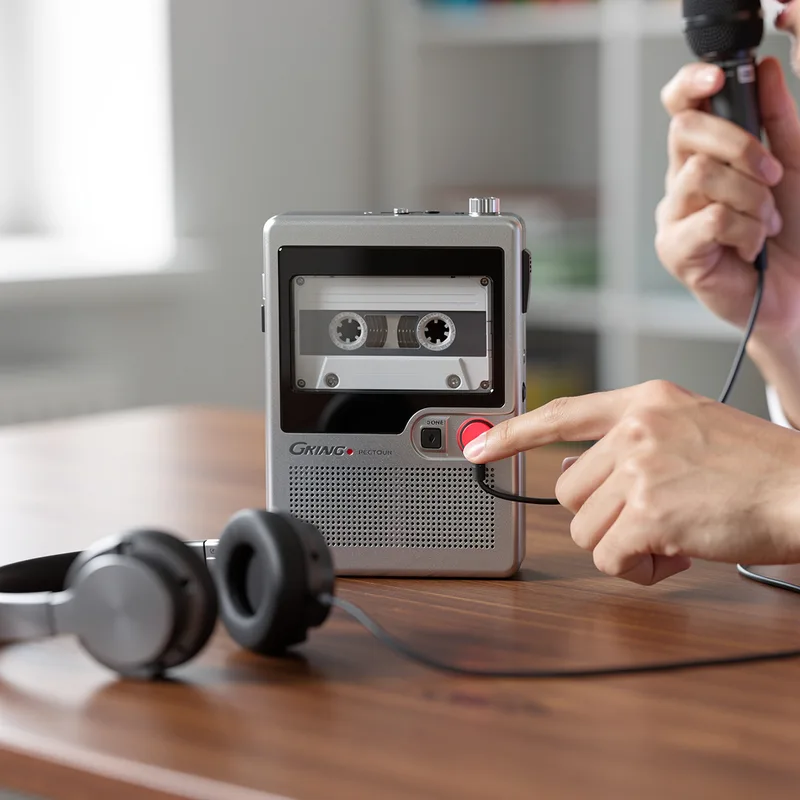 cassette recorder