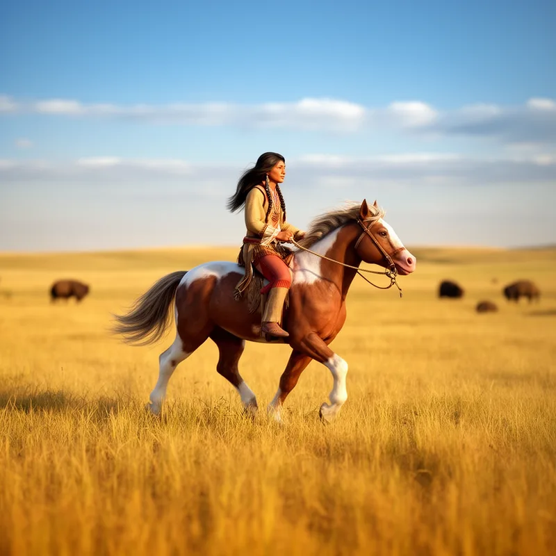 Indian pony