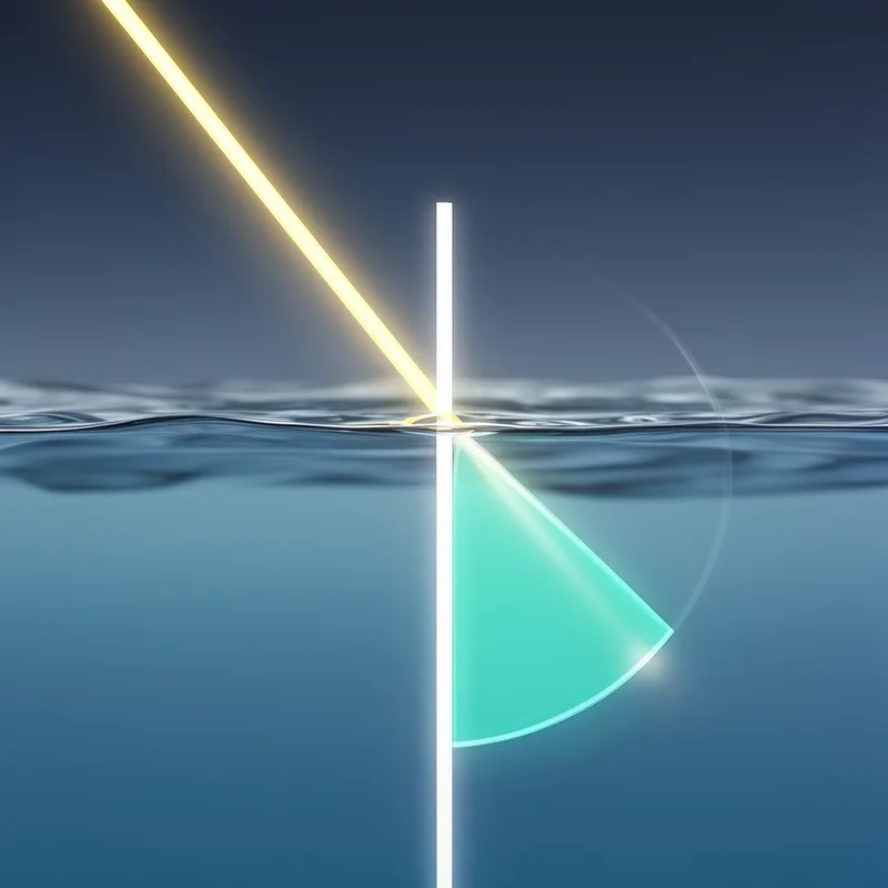 angle of refraction
