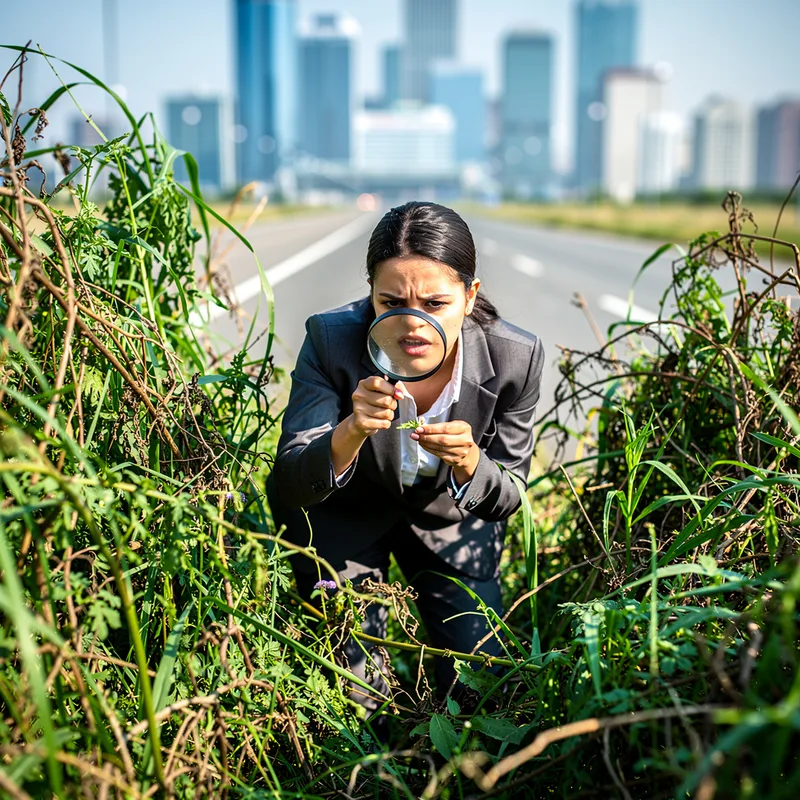 to get in the weeds
