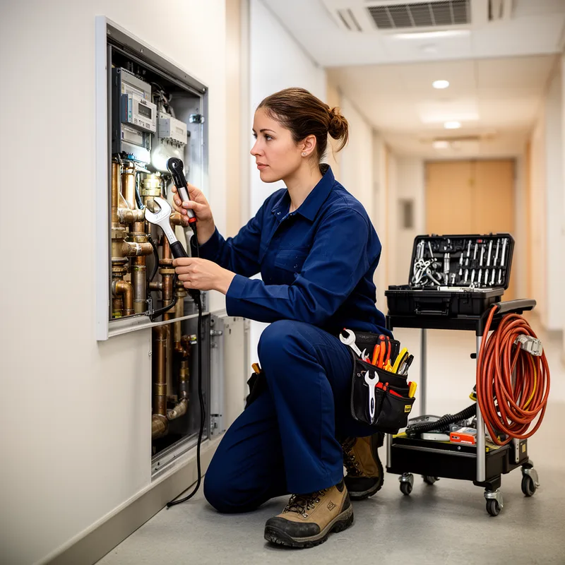maintenance woman
