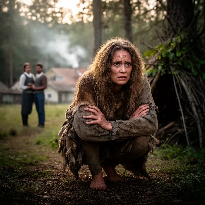 feral woman