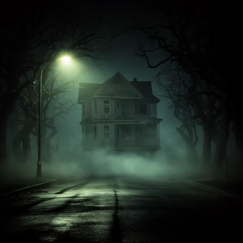 eerily