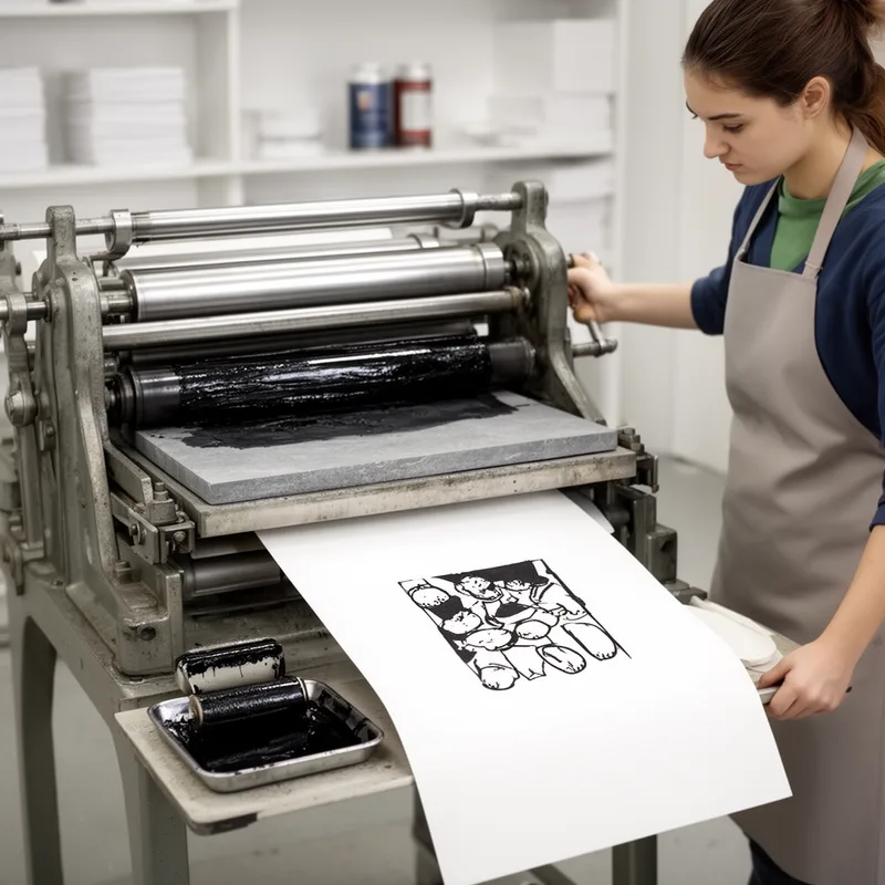lithograph machine