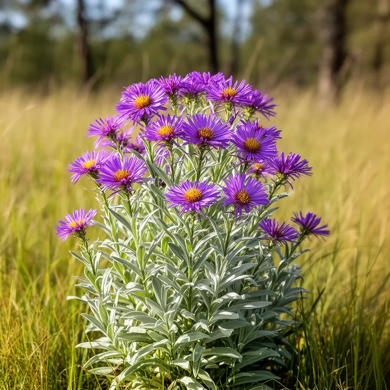 Western silvery aster