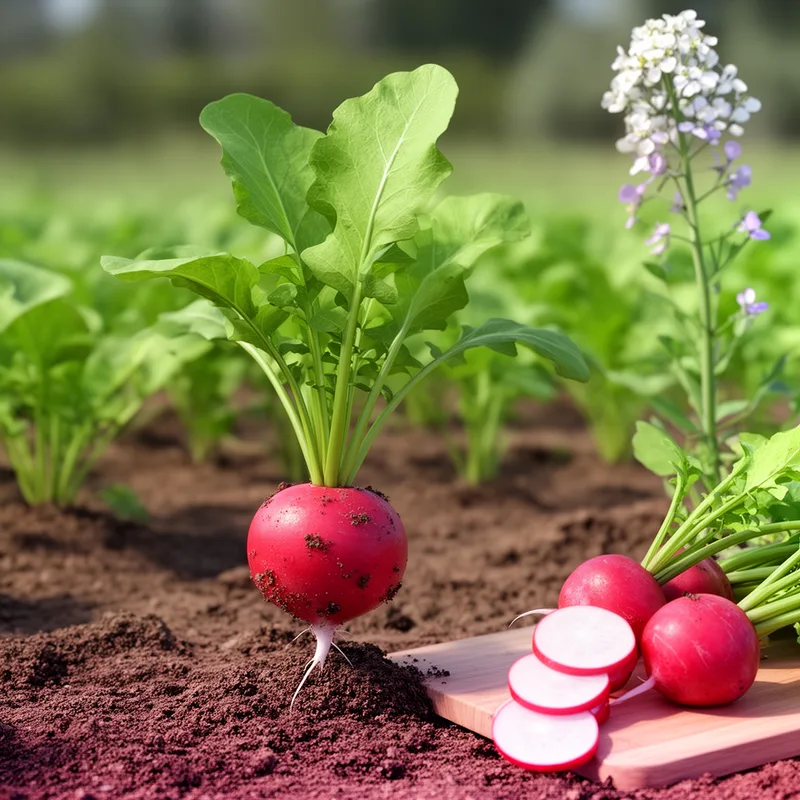 radish plant