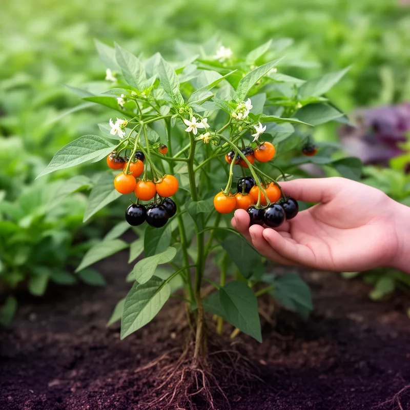 Solanum nigrum guineese