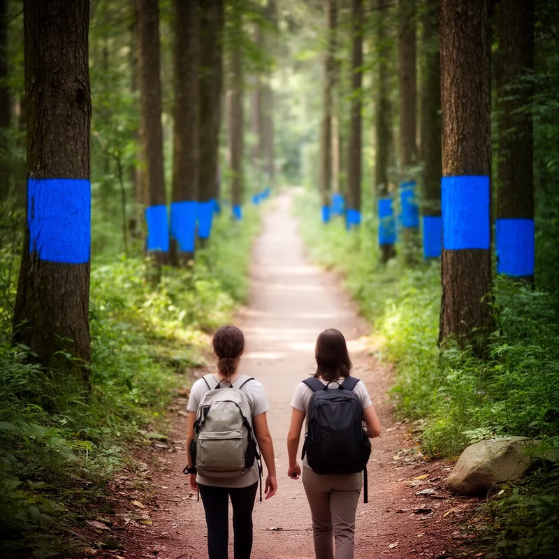 blazoned trail