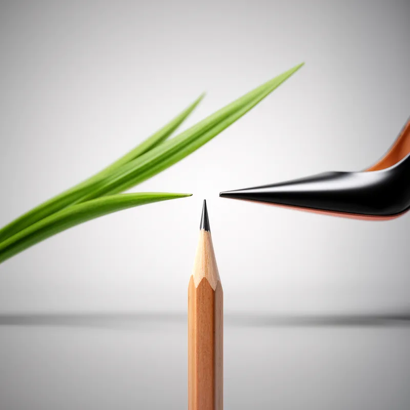 pointed