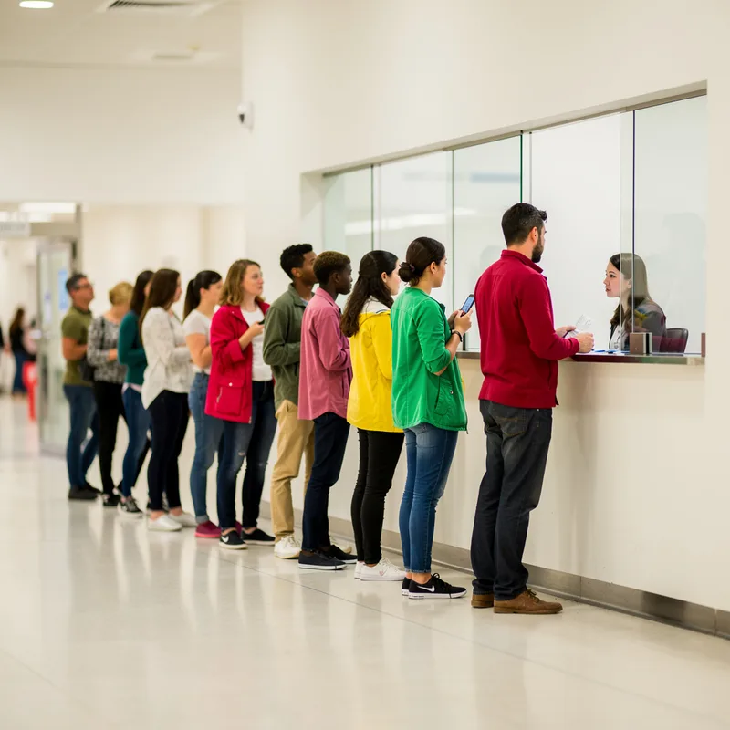 waiting line