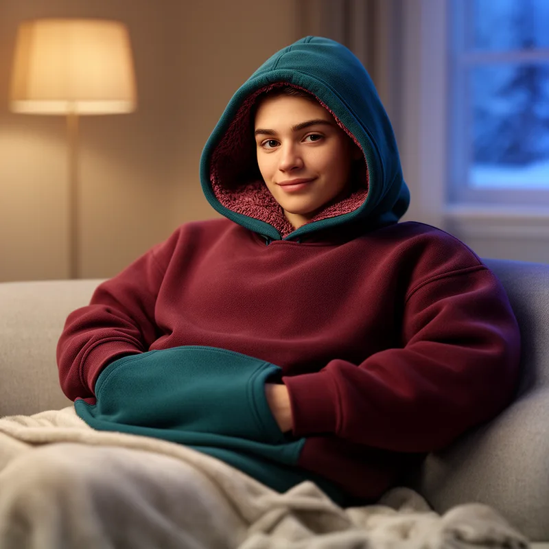 cozy hoodie
