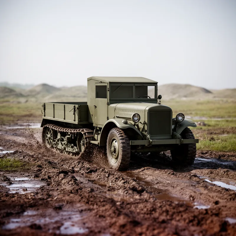 half track