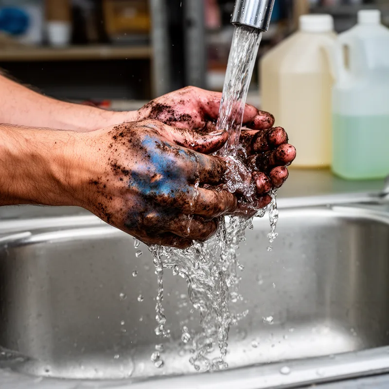to water-wash