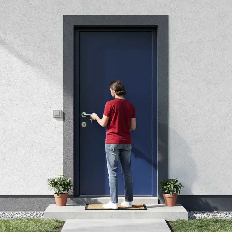 exterior door