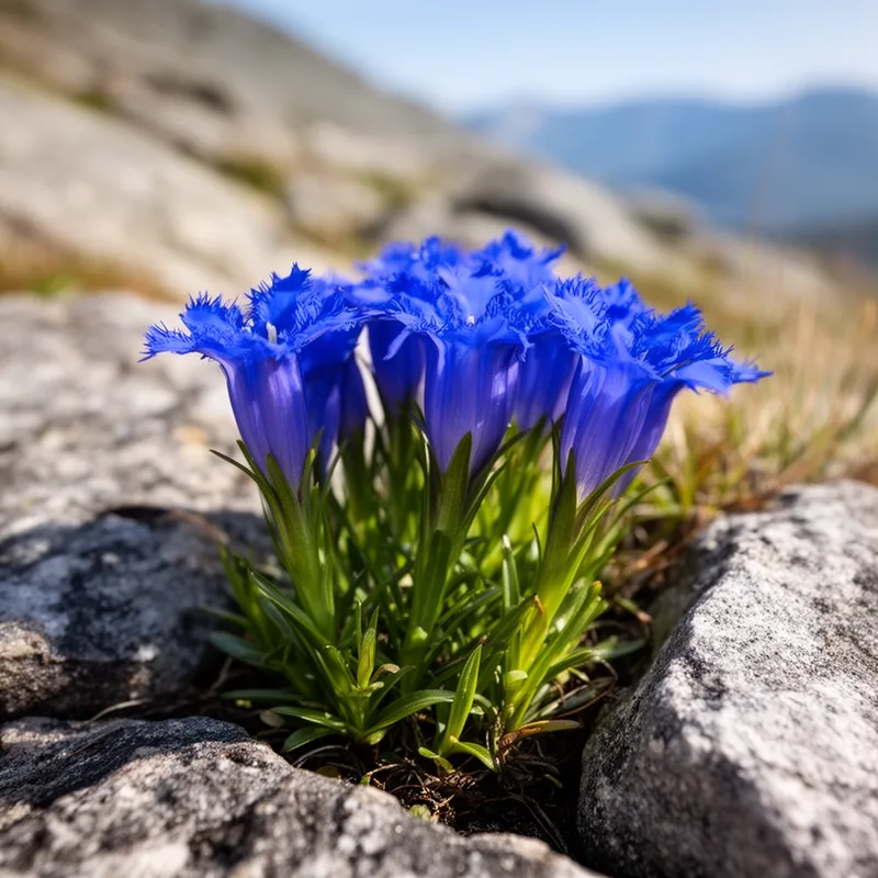 tufted gentian