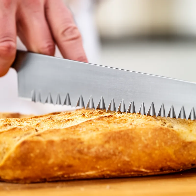 serrated
