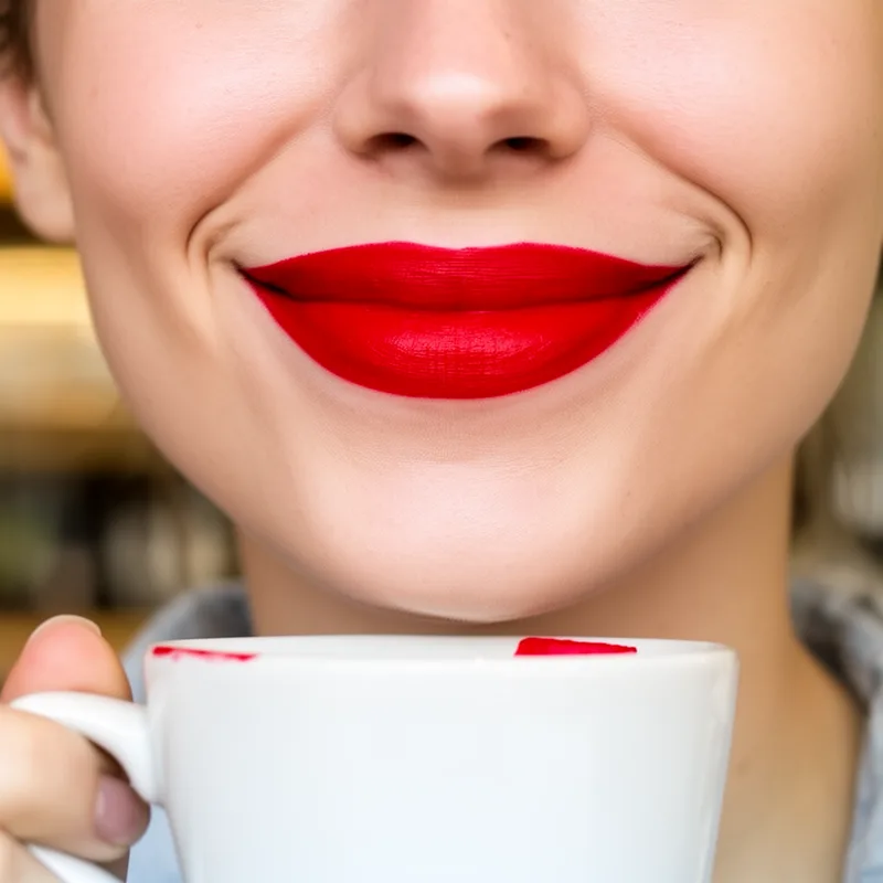 lipsticked