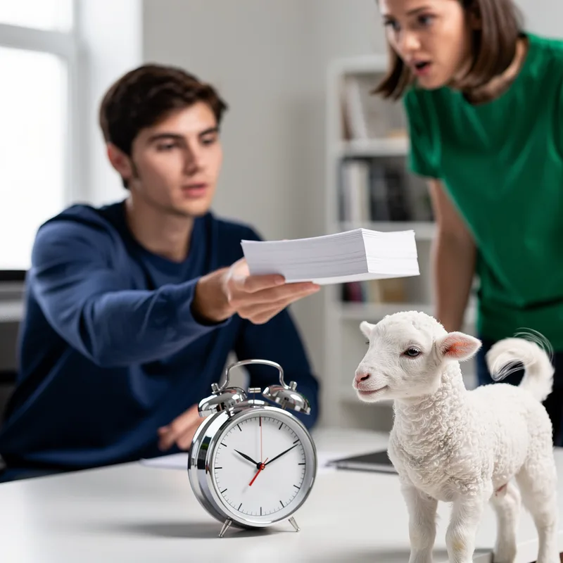 two shakes of a lamb's tail