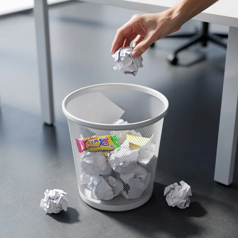 wastepaper basket
