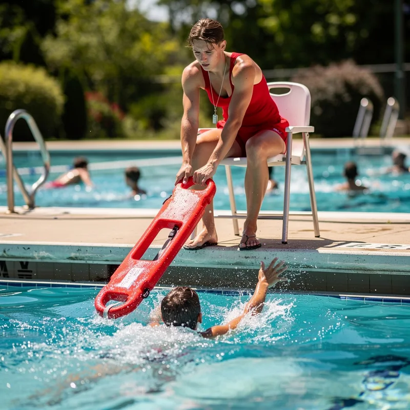 to lifeguard