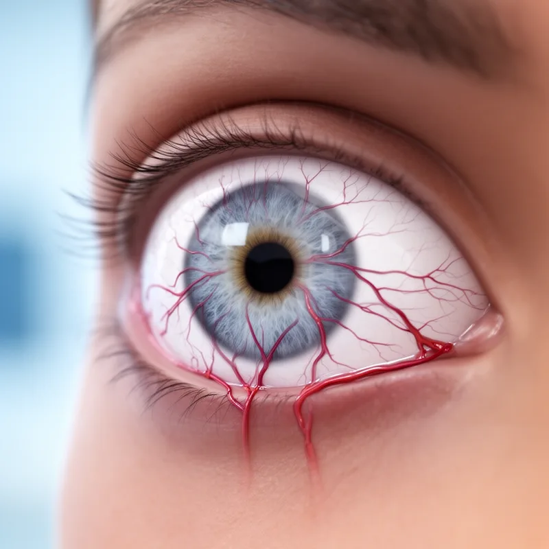 scleral veins