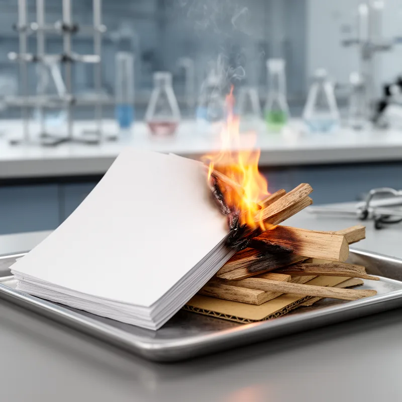 combustible material