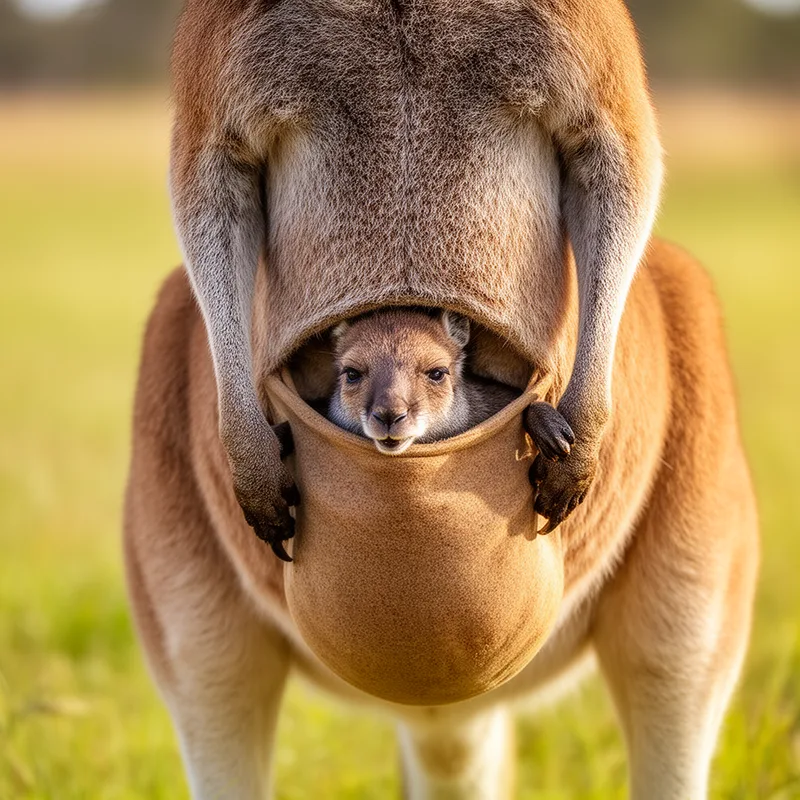 to pouch