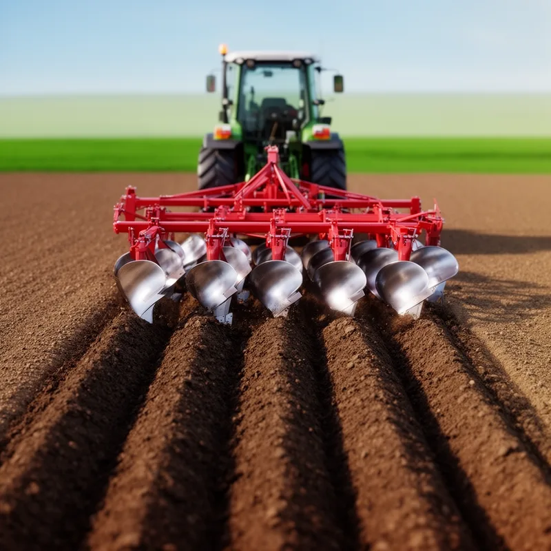 multiple-furrow plow