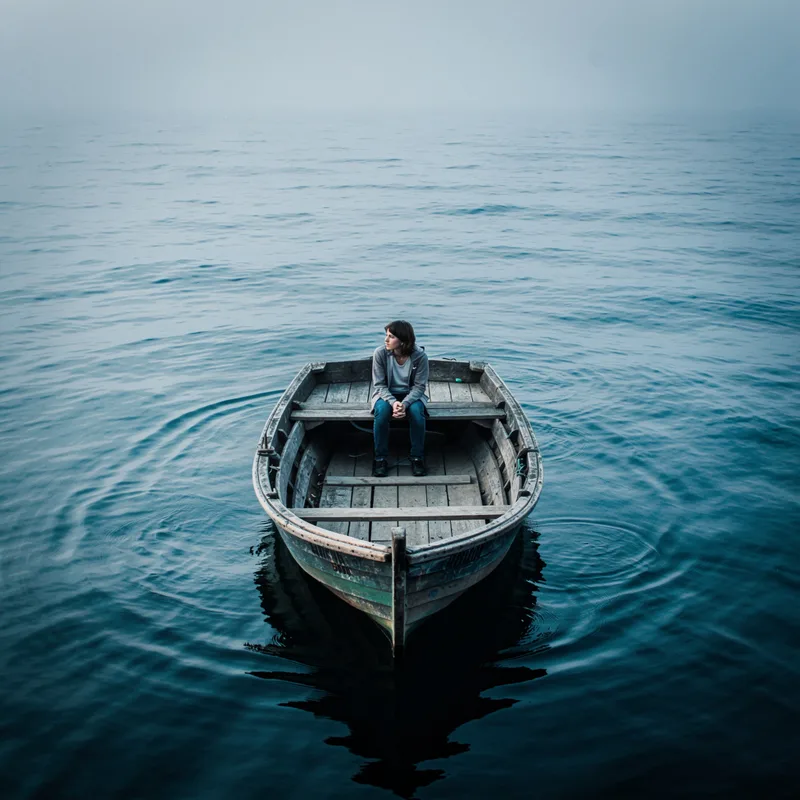afloat