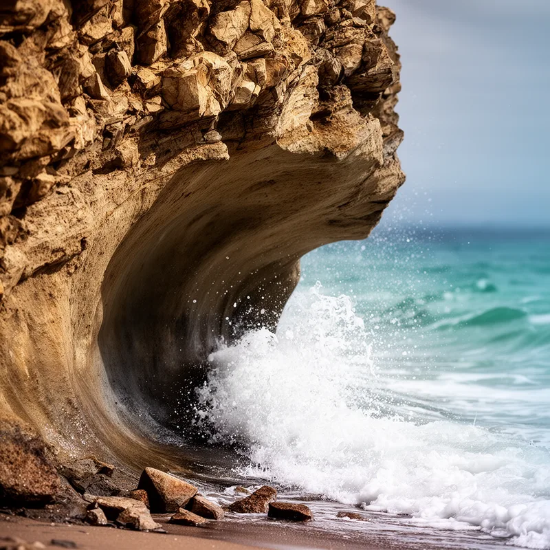 eroded