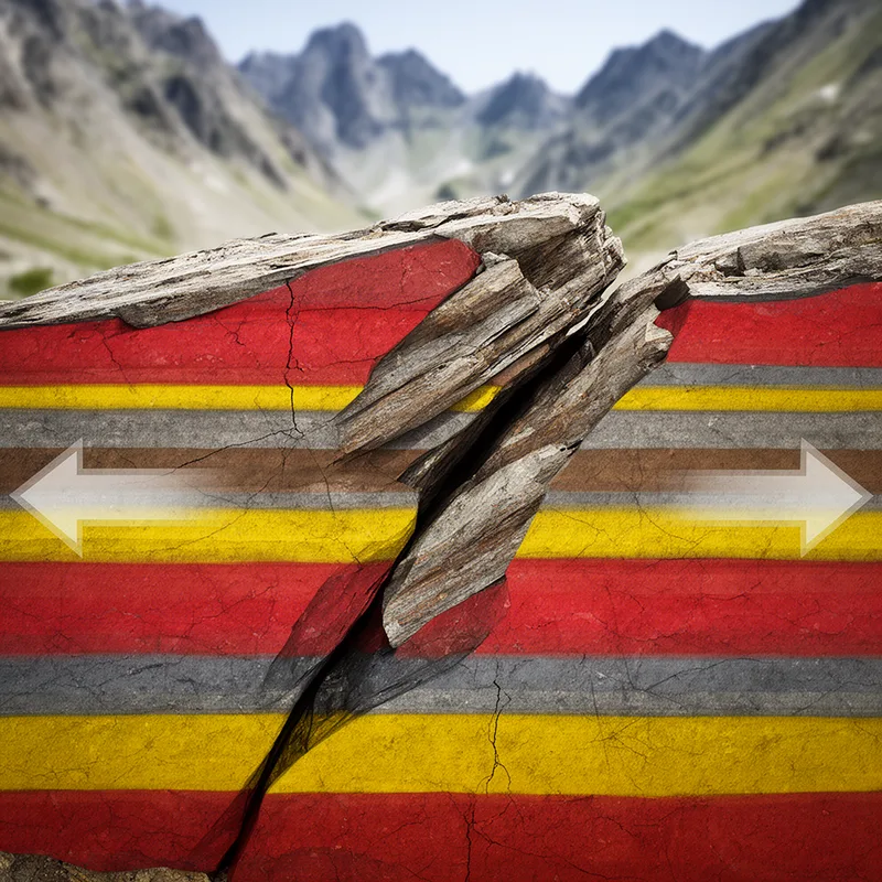 overthrust fault