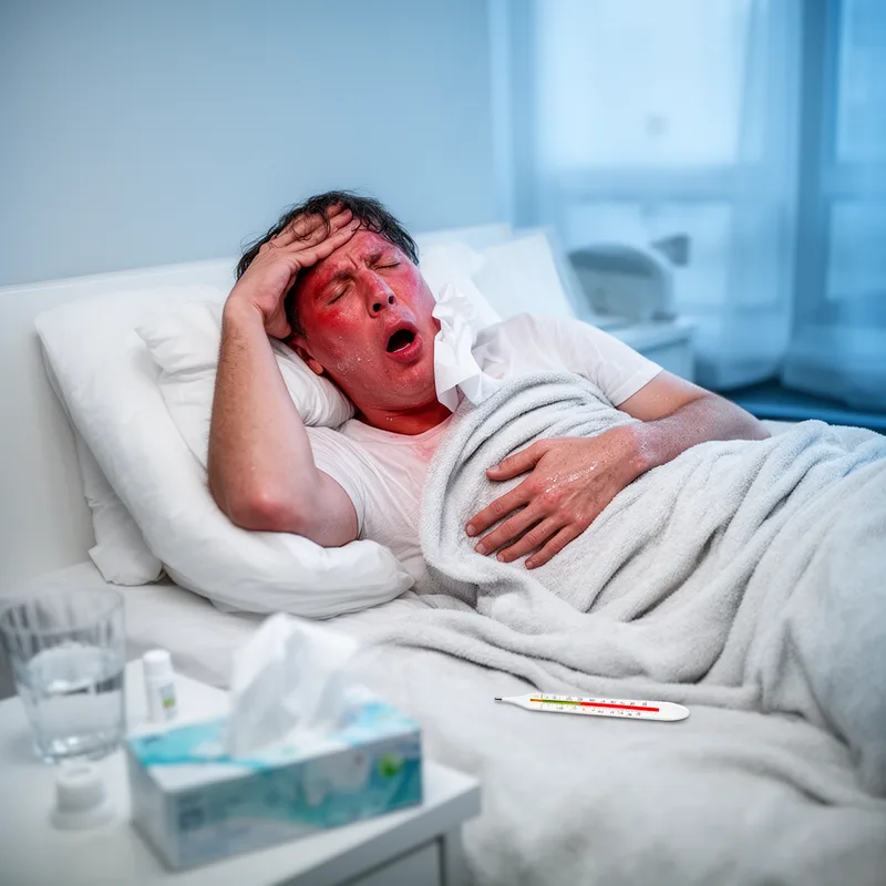 full-blown flu