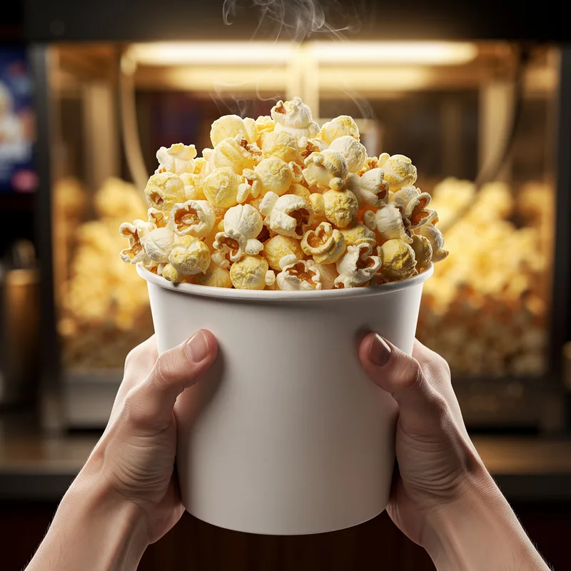 fresh popcorn